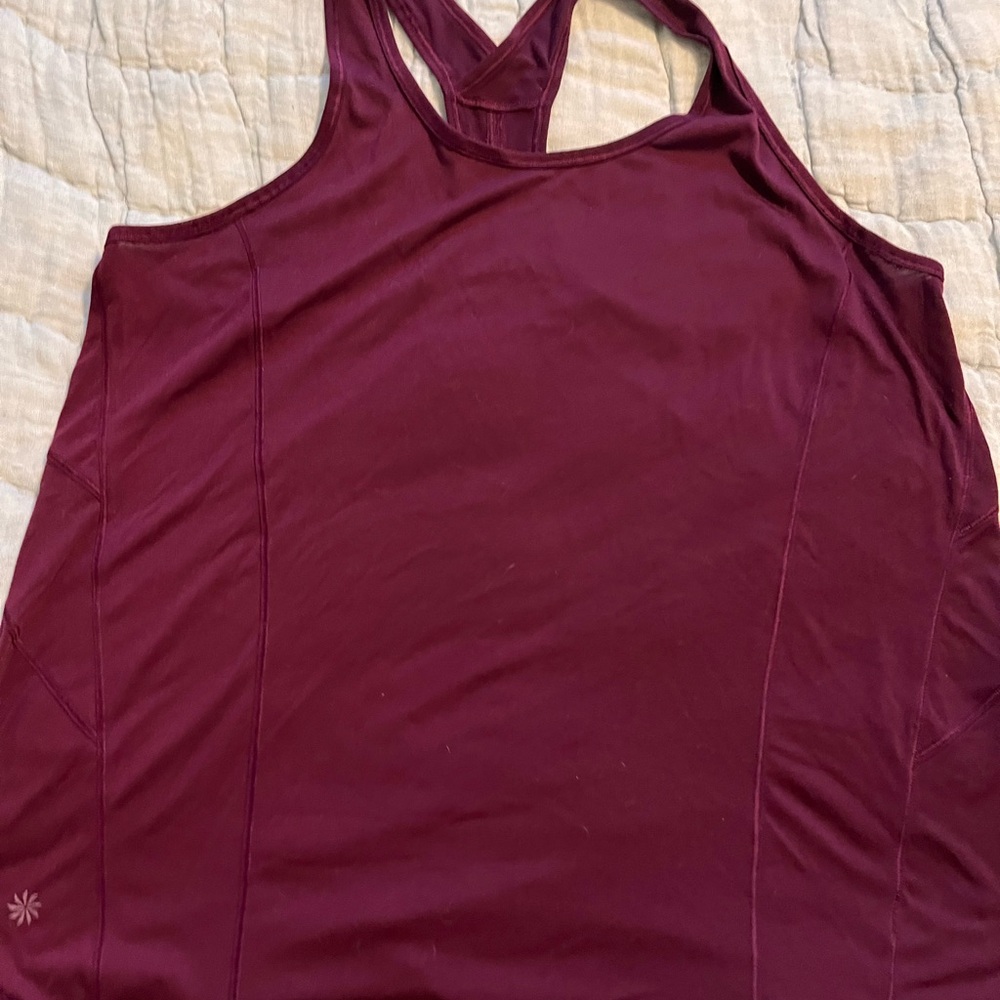 Athleta Racer Back Tank Size XL